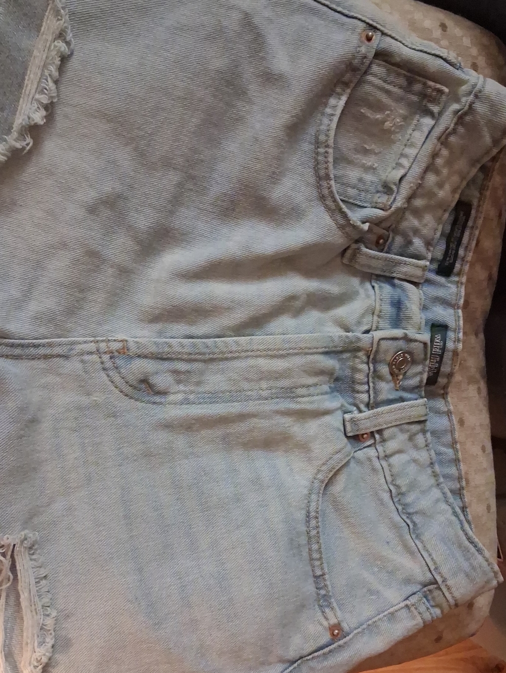 wild fable Light Blue High Rise Distressed Jeans